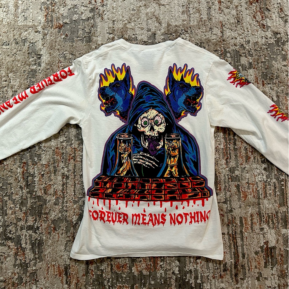 Y2K long-sleeve T-shirt, l